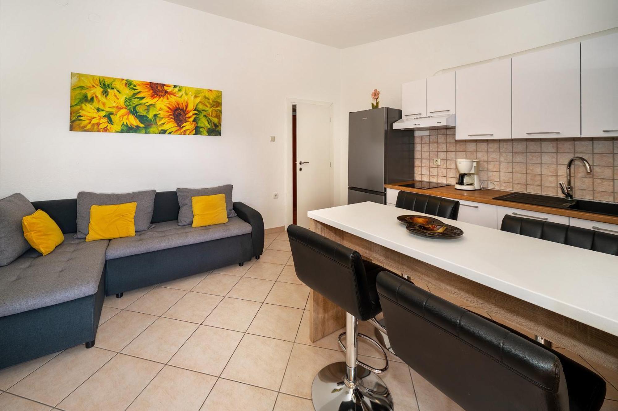 Apartments Dujmovic With Terrace Baška Exteriér fotografie